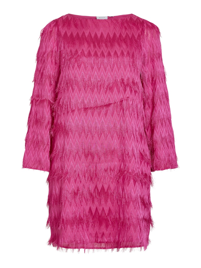 Nell Mini Dress in Raspberry Rose - Flirty & Feminine Summer Dress for Parties, Dates & Vacations