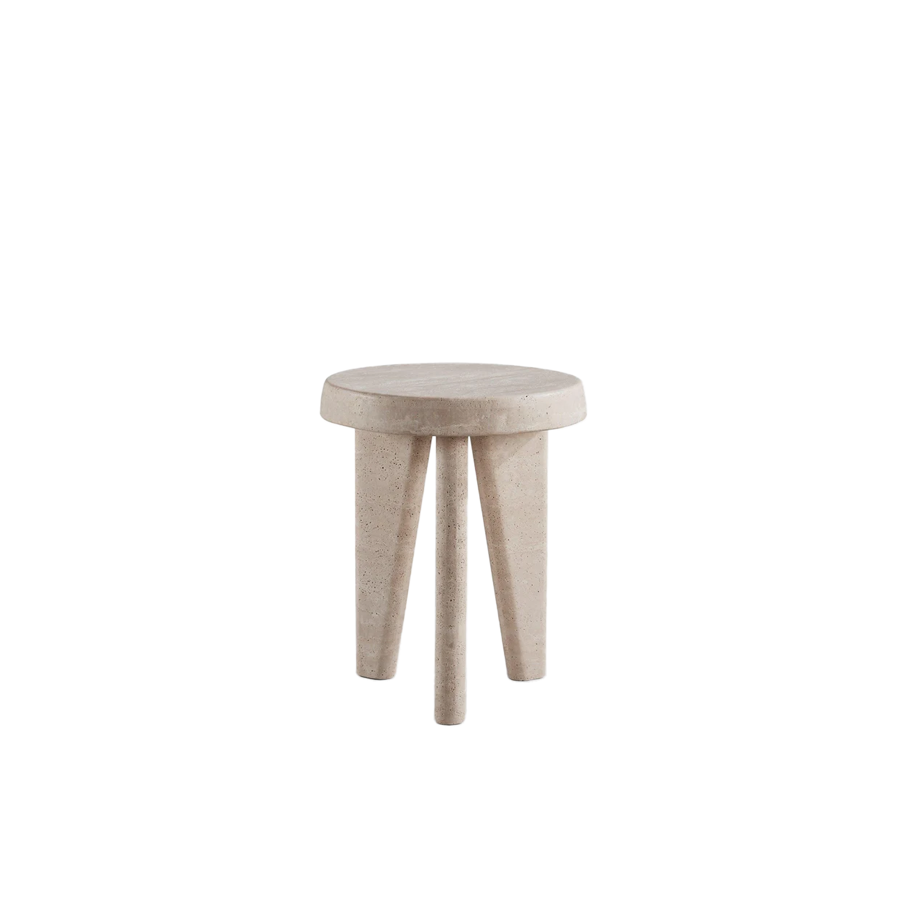 Modern Round Side Table - Small Accent Table for Living Room, Bedroom, or Office - Stylish End Table with Sturdy Metal Base - Perfect for Coffee, Books, and Decor