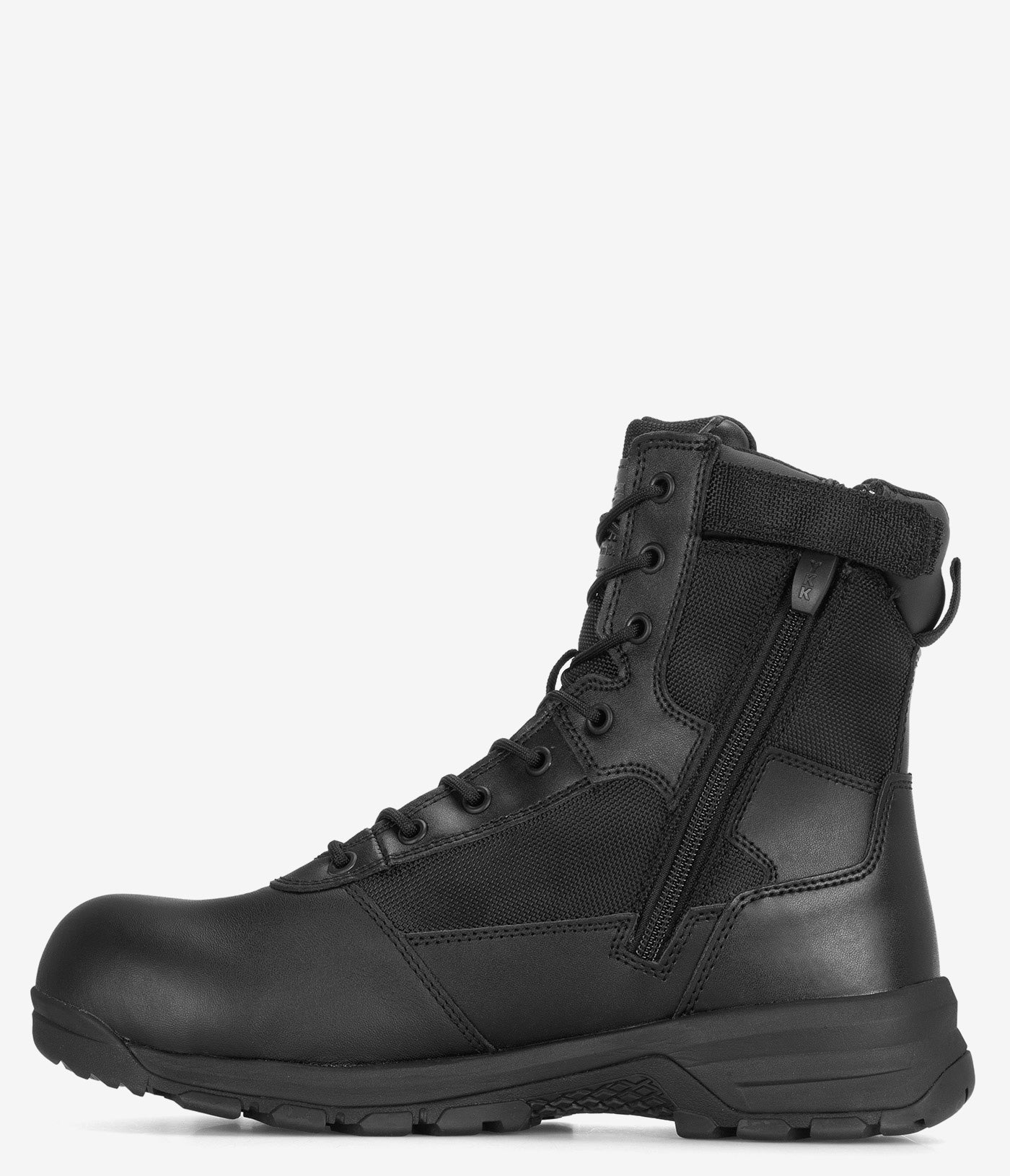 Belleville Spear Point 8 Composite Toe Waterproof Side Zip Tactical Boots for Men - Military & Work Safety Shoes for Outdoor, Hiking & Construction