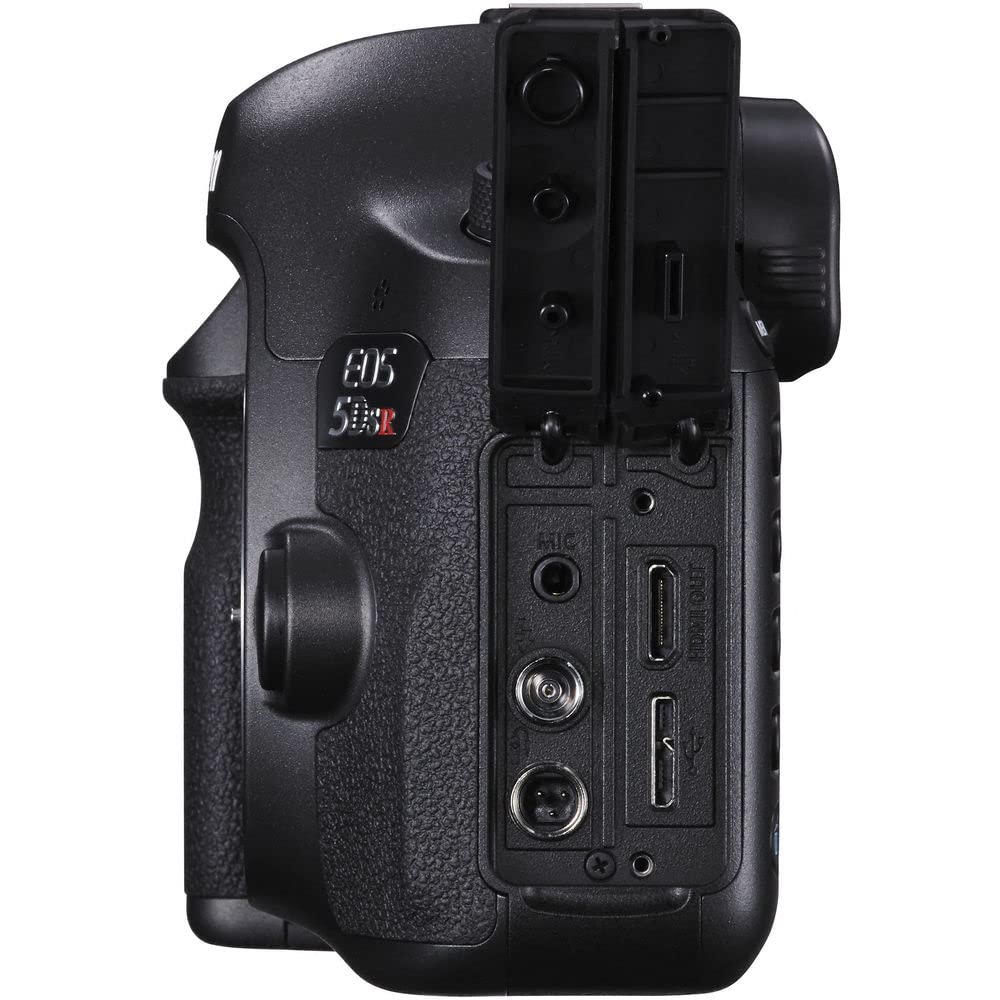 Canon EOS 5DS R 50.6MP Full Frame DSLR Camera Body (Renewed) with 64GB SD Card, Card Reader, Protective Case & Tripod - Professional Digital Camera for Photography, Vlogging, YouTube Content Creation - Ideal for Portrait Shoots, Wedding Photography, Landscape Photography, Travel Blogging, Social Media Influencers & Outdoor Adventure Enthusiasts - Perfect for Studio, Events, Nature Exploration & Travel Documentation