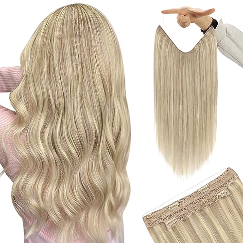 Premium 100% Human Hair Wire Hair Extensions for Women - Clip-In, Heat Resistant, Natural Look for Daily Styling & Special Occasions
