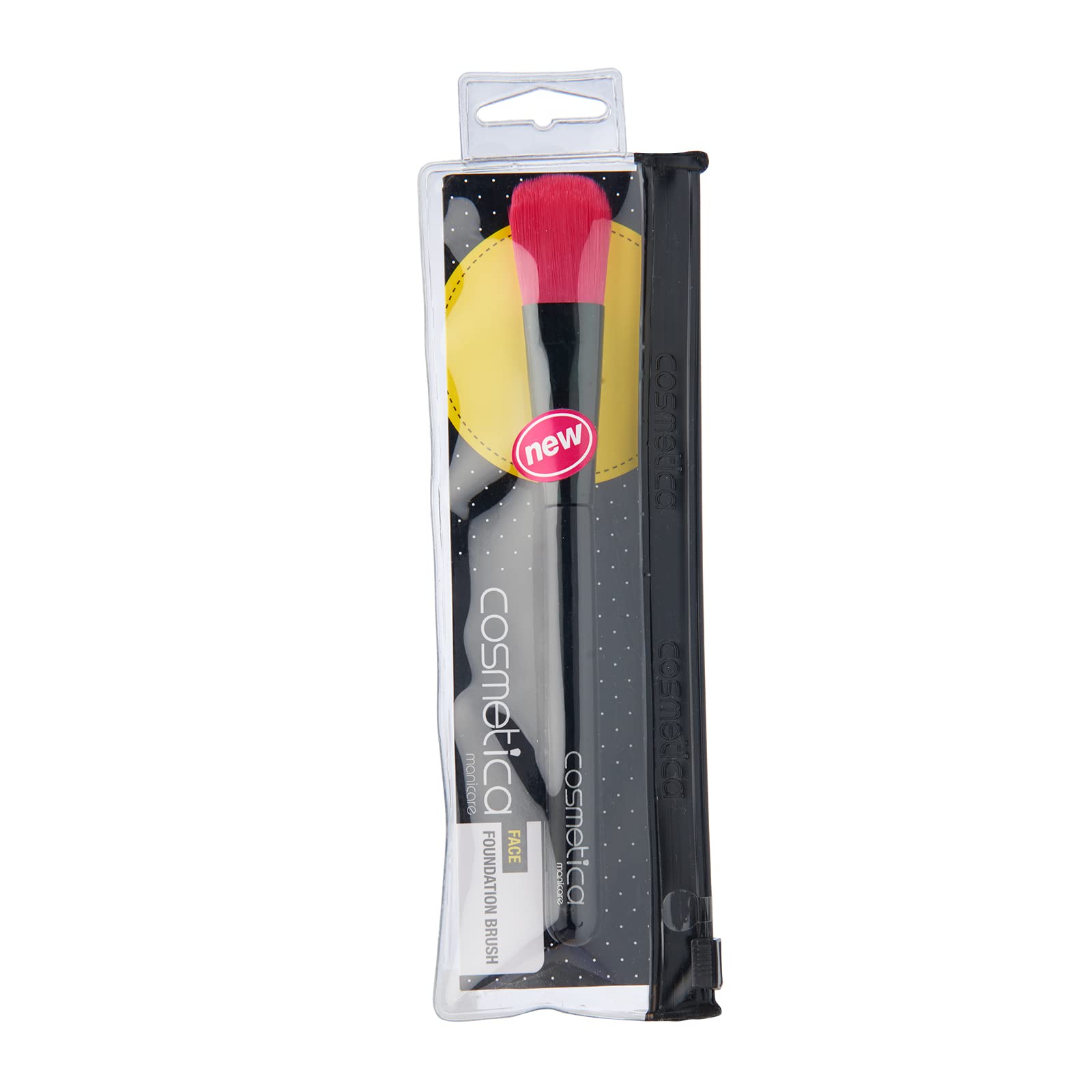 Premium Pink Makeup Brush for Liquid & Powder Foundation - Soft Synthetic Bristles for Flawless Blending | Perfect for Everyday Makeup & Professional Use