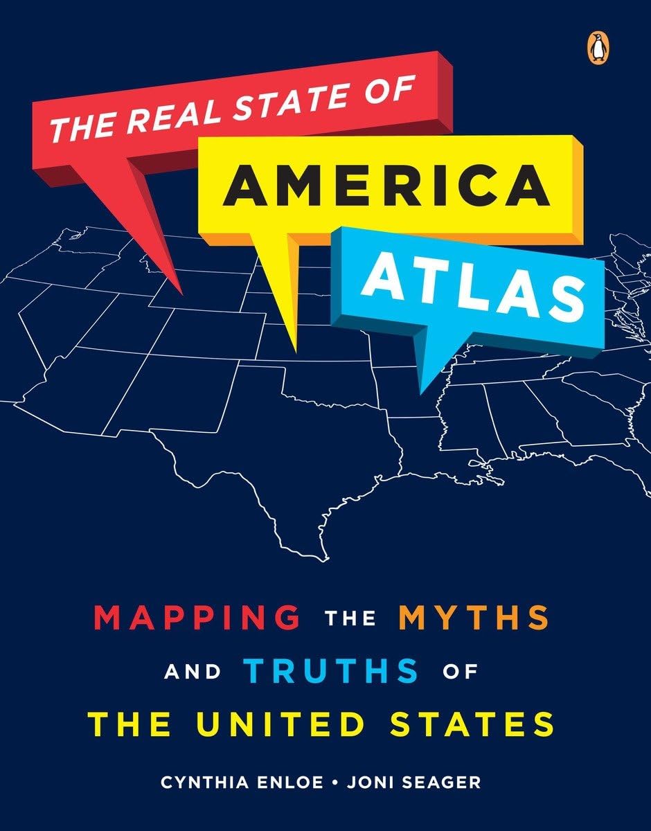 **The Real State of America Atlas: Mapping the Myths and Truths of the United States | Historical & Political Geography Book | Perfect for Students, Researchers & Travelers**