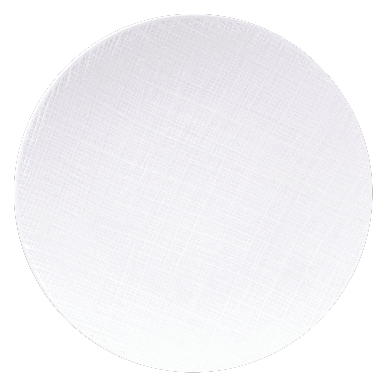 Bernardaud Organza Coupe Plate - Elegant French Porcelain Dessert Plate for Fine Dining & Special Occasions
