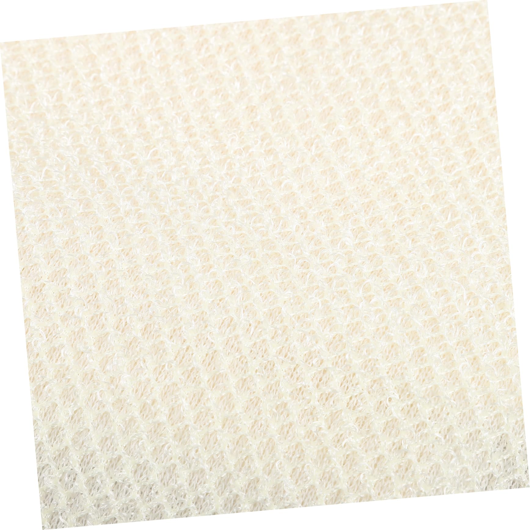 Exfoliating Bath Cloths 3 Pack - Soft Loop Washcloths for Body & Face, Quick Dry Nylon Material, Beige | Gentle Exfoliation for Sensitive Skin, Spa & Shower Essential