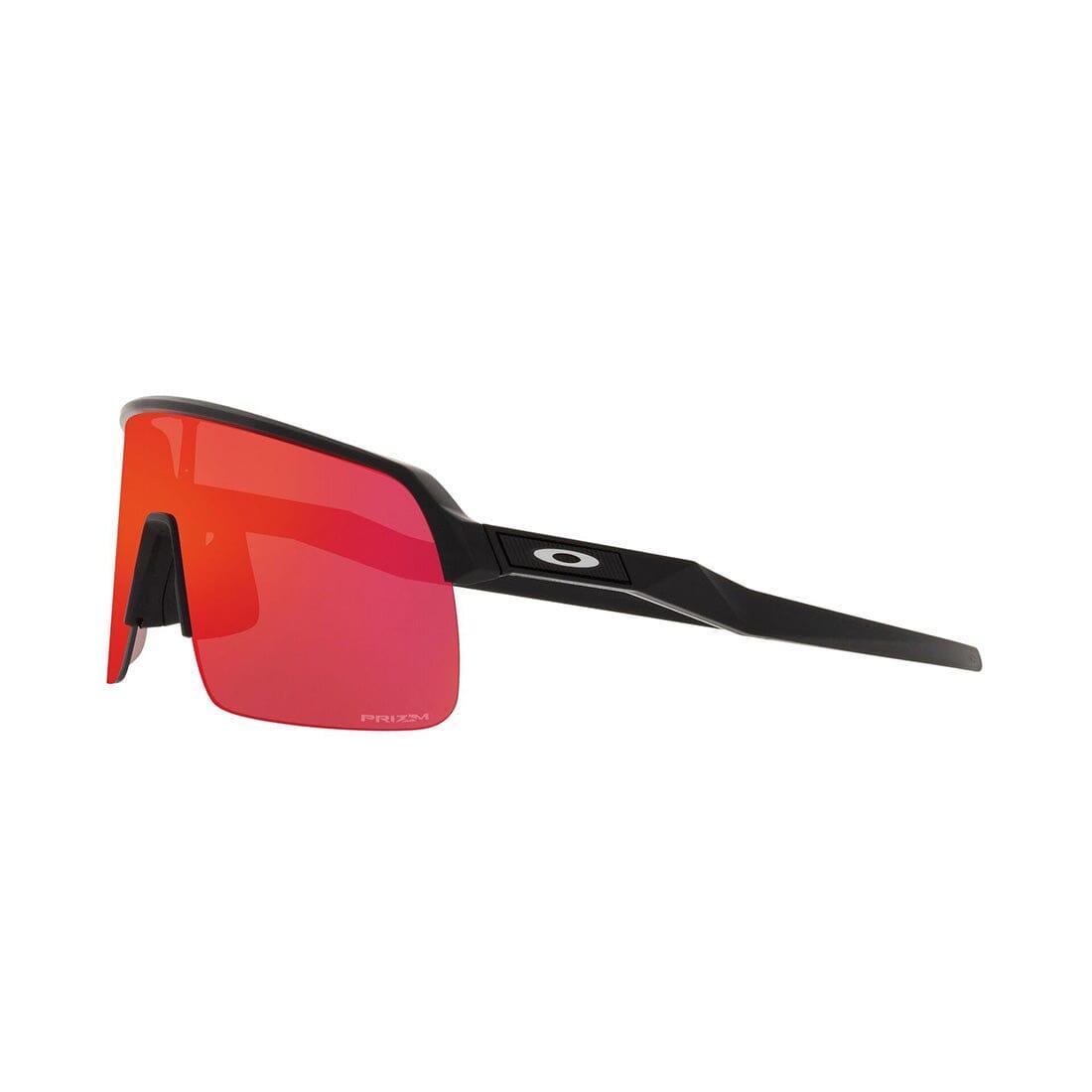 OAKLEY SUTRO LITE Sunglasses Matte Black with Prizm Field Lens - UV Protection & Polarized for Running, Cycling & Outdoor Sports