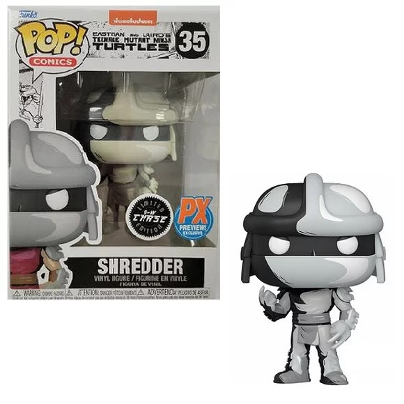 Fukno Pop Comics & Retro Toys: TMNT Teenage Mutant Ninja Turtles Px Previews Collectible Figures - Perfect for Comic Book Fans, Toy Collectors & Home Decor
