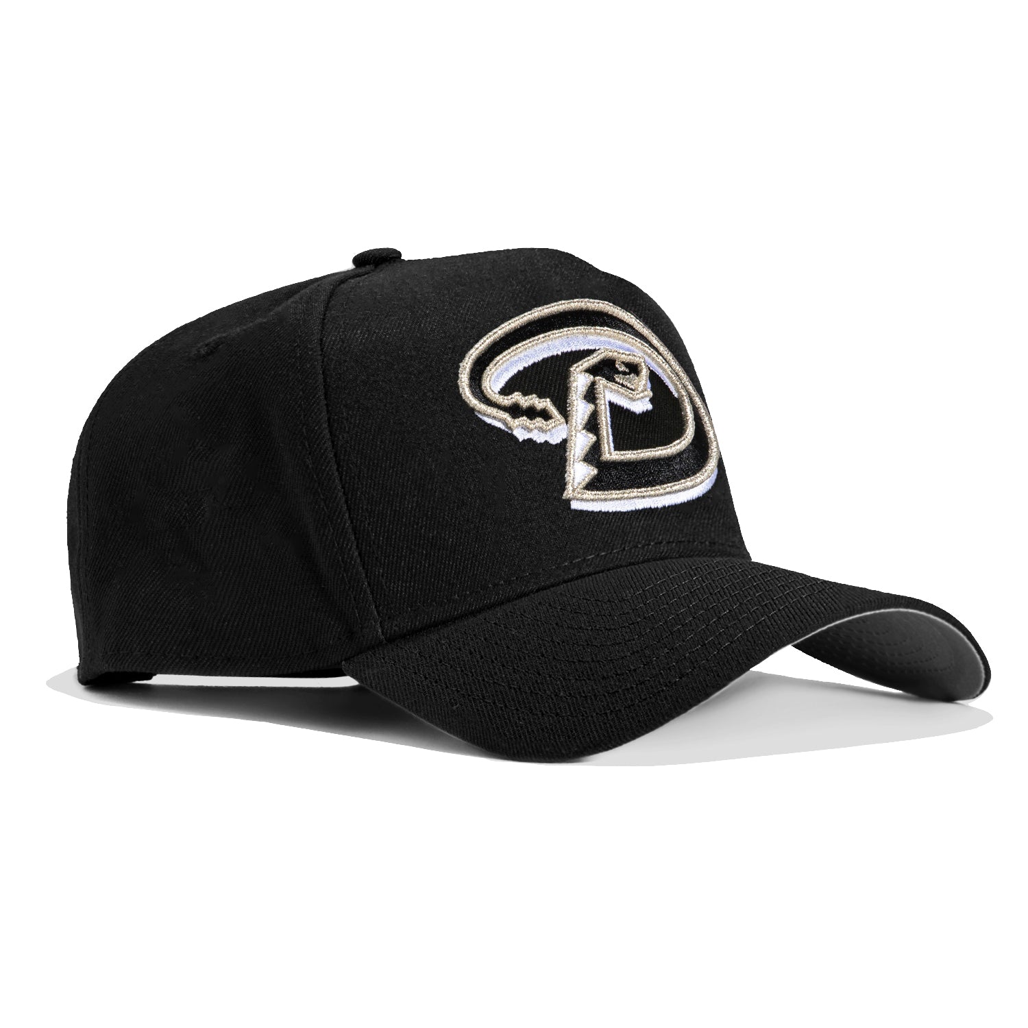New Era 9Forty A-Frame Arizona Diamondbacks Snapback Adjustable Baseball Cap - Black & White Hat for Men & Women - Perfect for Baseball Games, Streetwear Fashion & Casual Outings