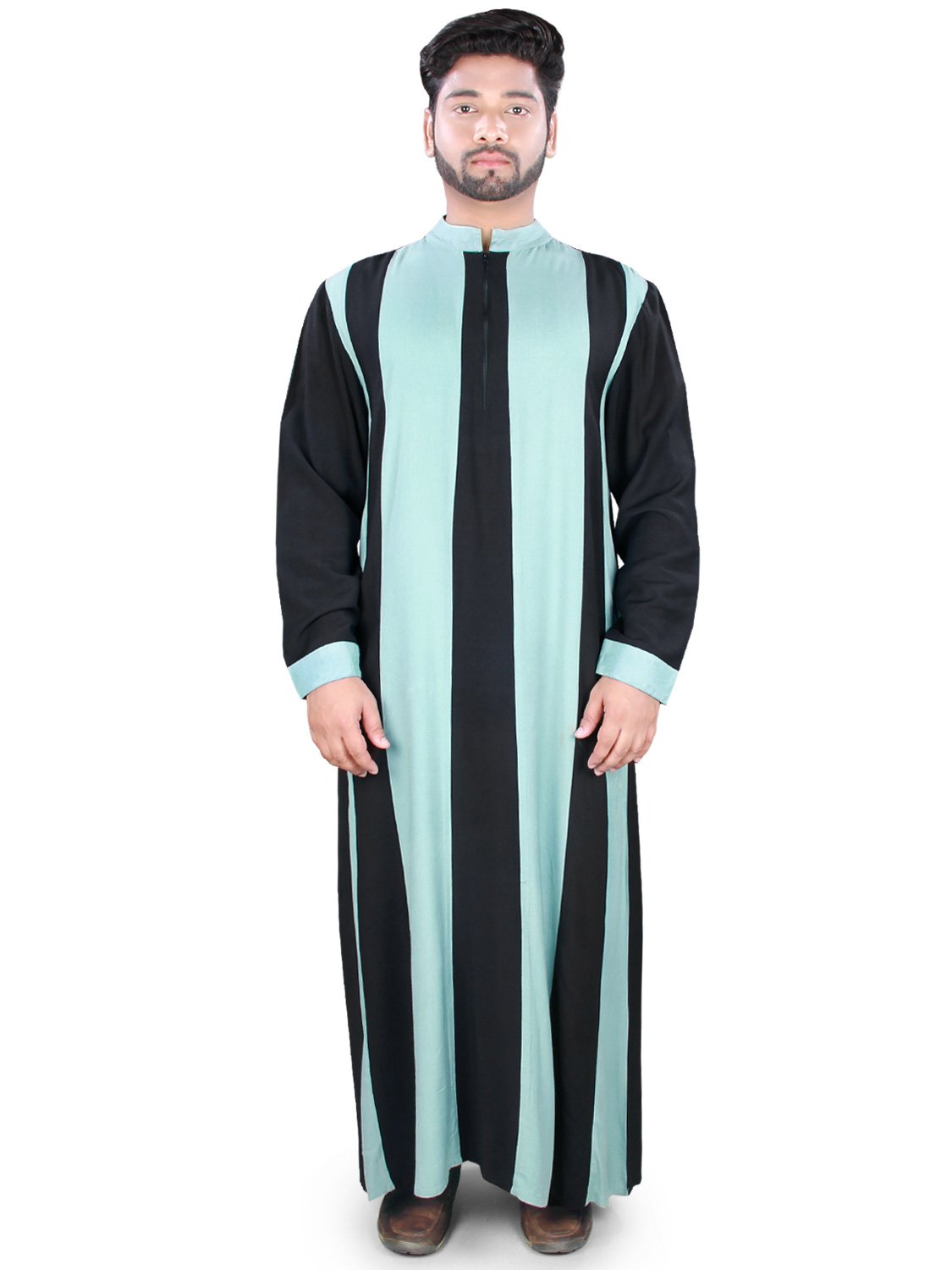 Islamic Men's Thobe & Galabiyya - Traditional Muslim Prayer Robe & Eid Outfit for Daily Wear & Special Occasions
