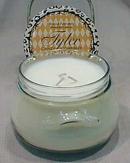 2 Pack Tyler Glass Jar Candles - 22oz Long Lasting Scented Candles with French Market Fragrance for Home Decor, Relaxation & Romantic Ambiance
