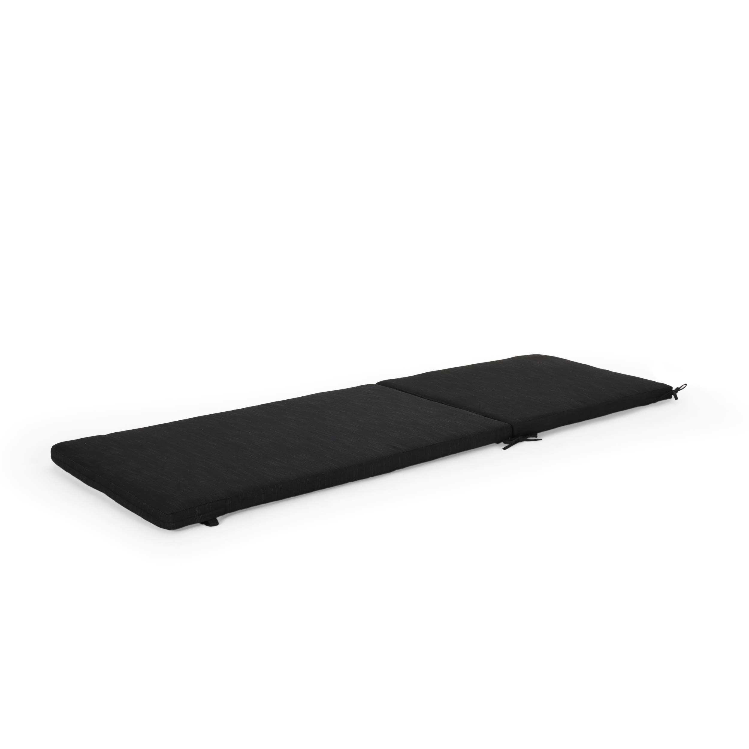 Premium Outdoor Lounge Cushion by GDFStudio - Waterproof & UV-Resistant Dark Gray Patio Furniture Cushion - Perfect for Poolside, Deck, Garden & Outdoor Seating Areas