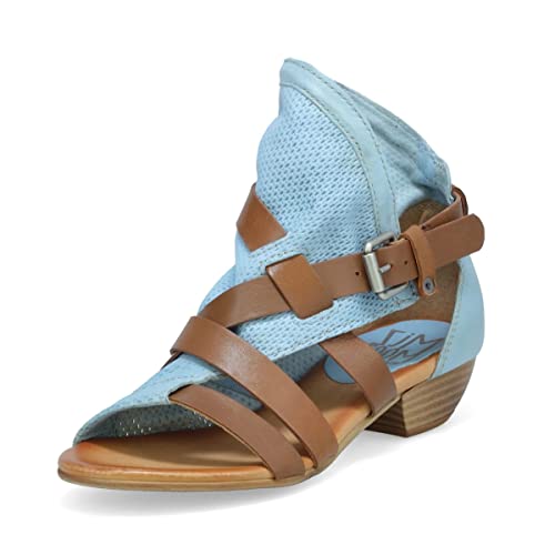 Miz Mooz Cassidy Women's Comfortable Leather Sandals with Arch Support - Perfect for Summer, Beach, and Casual Outfits