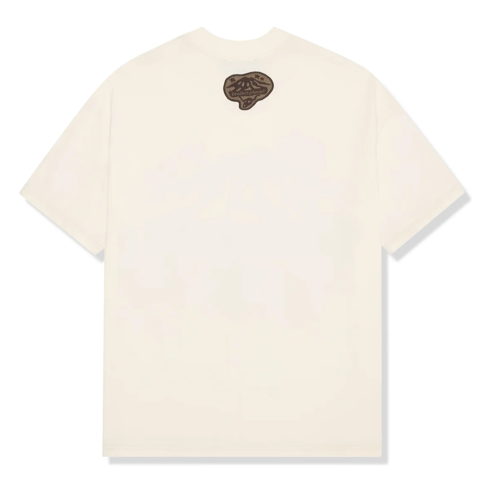 Broken Planet Off The Grid Marshmallow White T-Shirt - Stylish Graphic Tee for Men & Women - Perfect for Streetwear, Casual Outfits & Festival Fashion