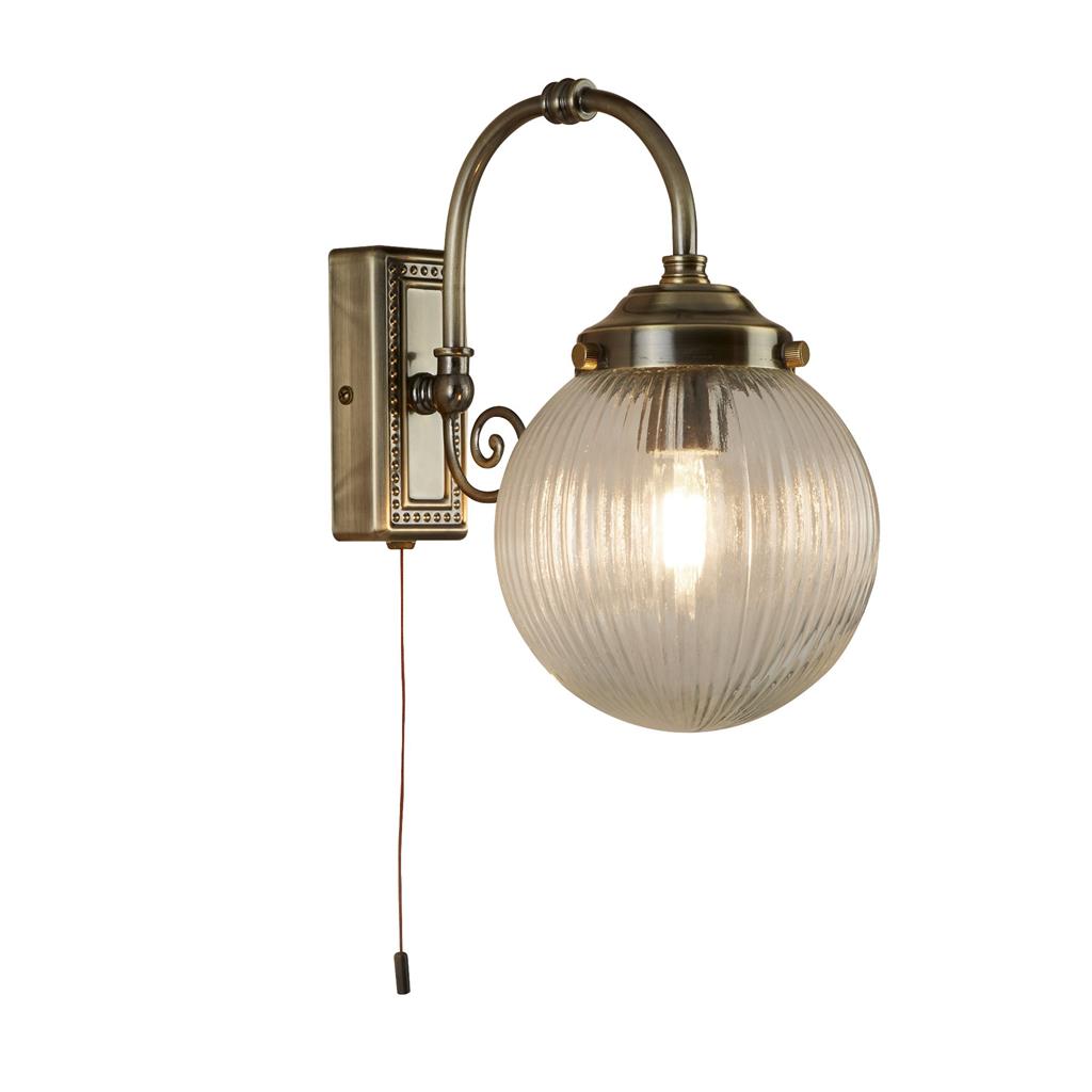 Antique Brass & Clear