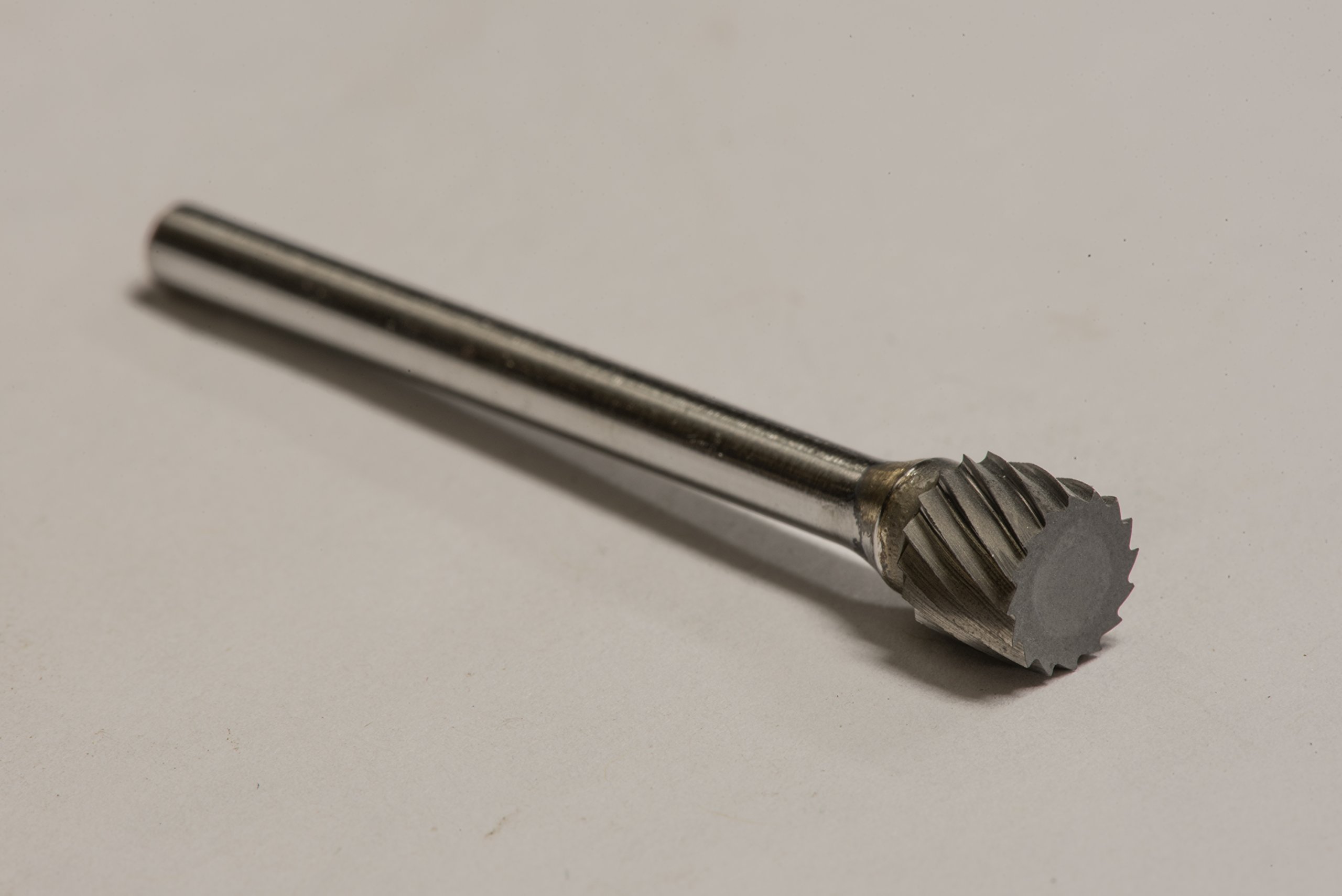 SB-51 Single Cut Solid Carbide Burr Die Grinder Bit 1/4