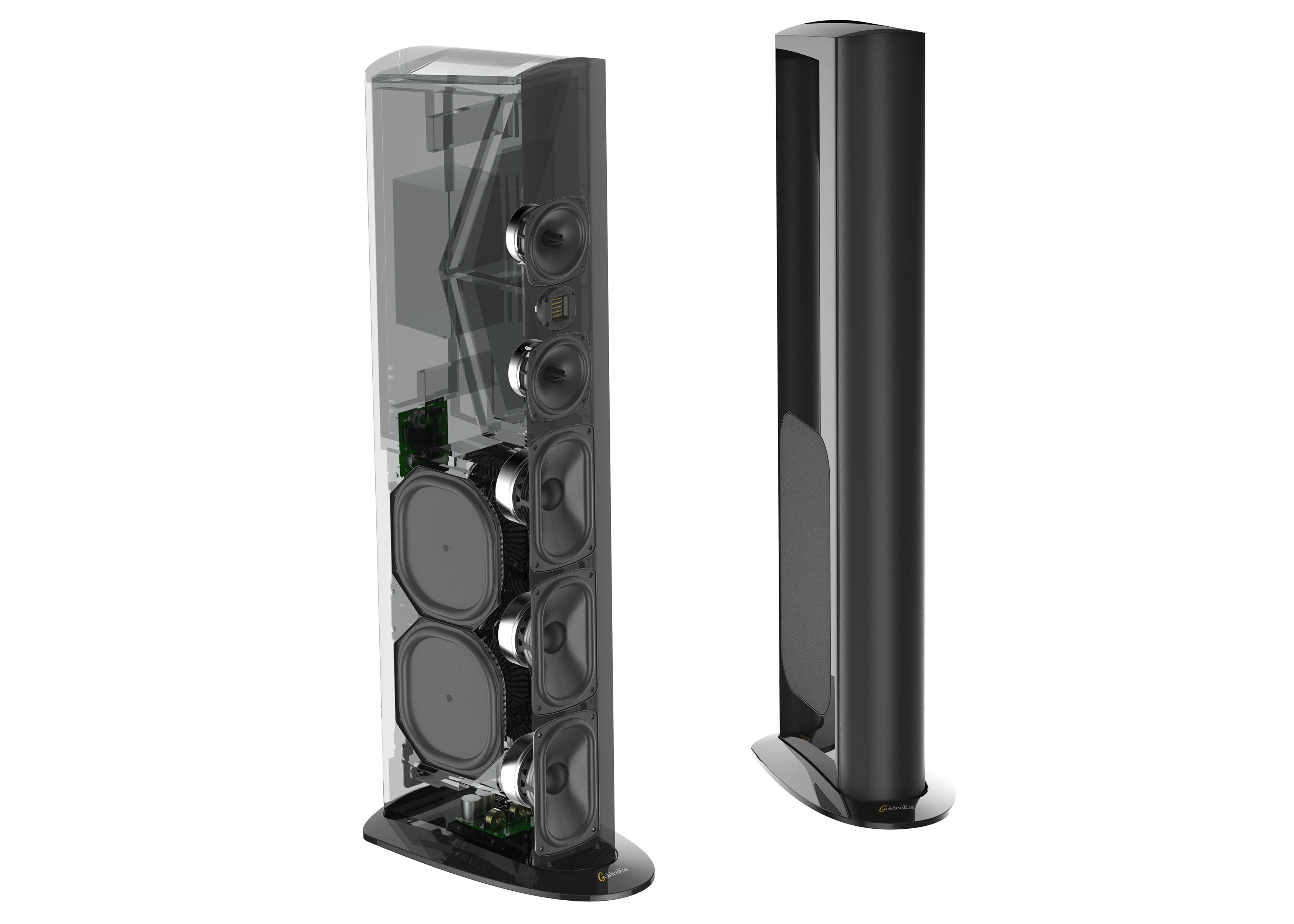 GoldenEar Triton Reference Floorstanding Tower Loudspeaker - High-End Audiophile Speaker for Home Theater & Music Listening (Pair) - Perfect for Living Room, Home Theater & Hi-Fi Audio Systems