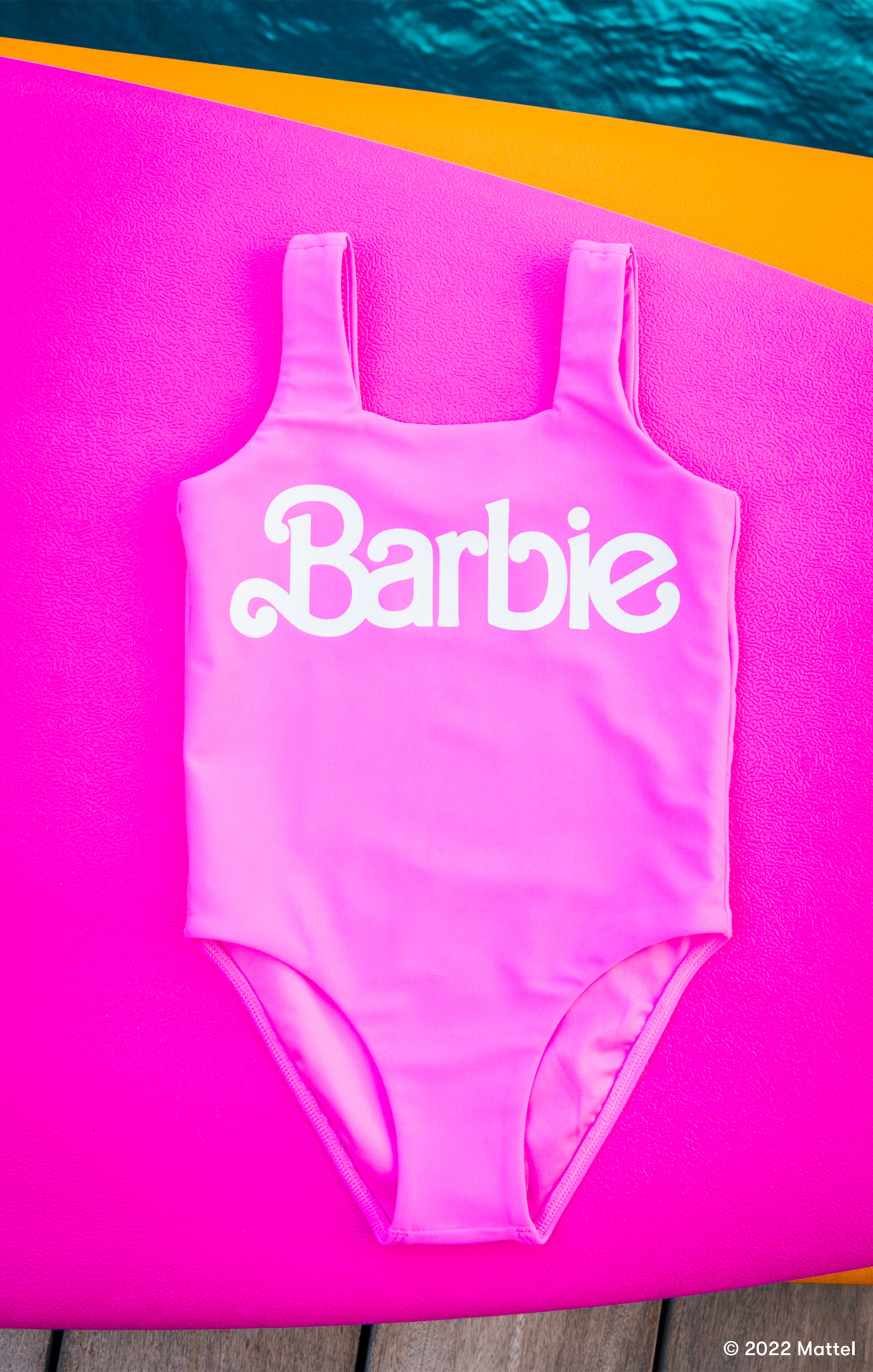 Lil Barbie™ Babe One Piece Swimsuit - Malibu Pink | Stylish Bathing Suit for Women & Girls | Perfect for Beach, Pool & Summer Vacations
