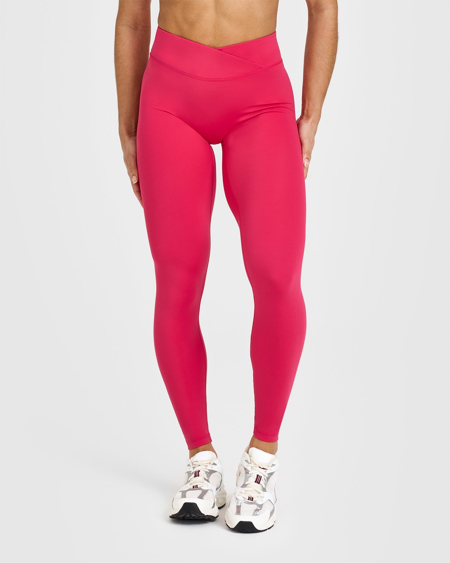 Unified Wrap Leggings for Women - Berry Bloom Print High Waist Yoga Pants | Perfect for Yoga, Workouts & Casual Wear