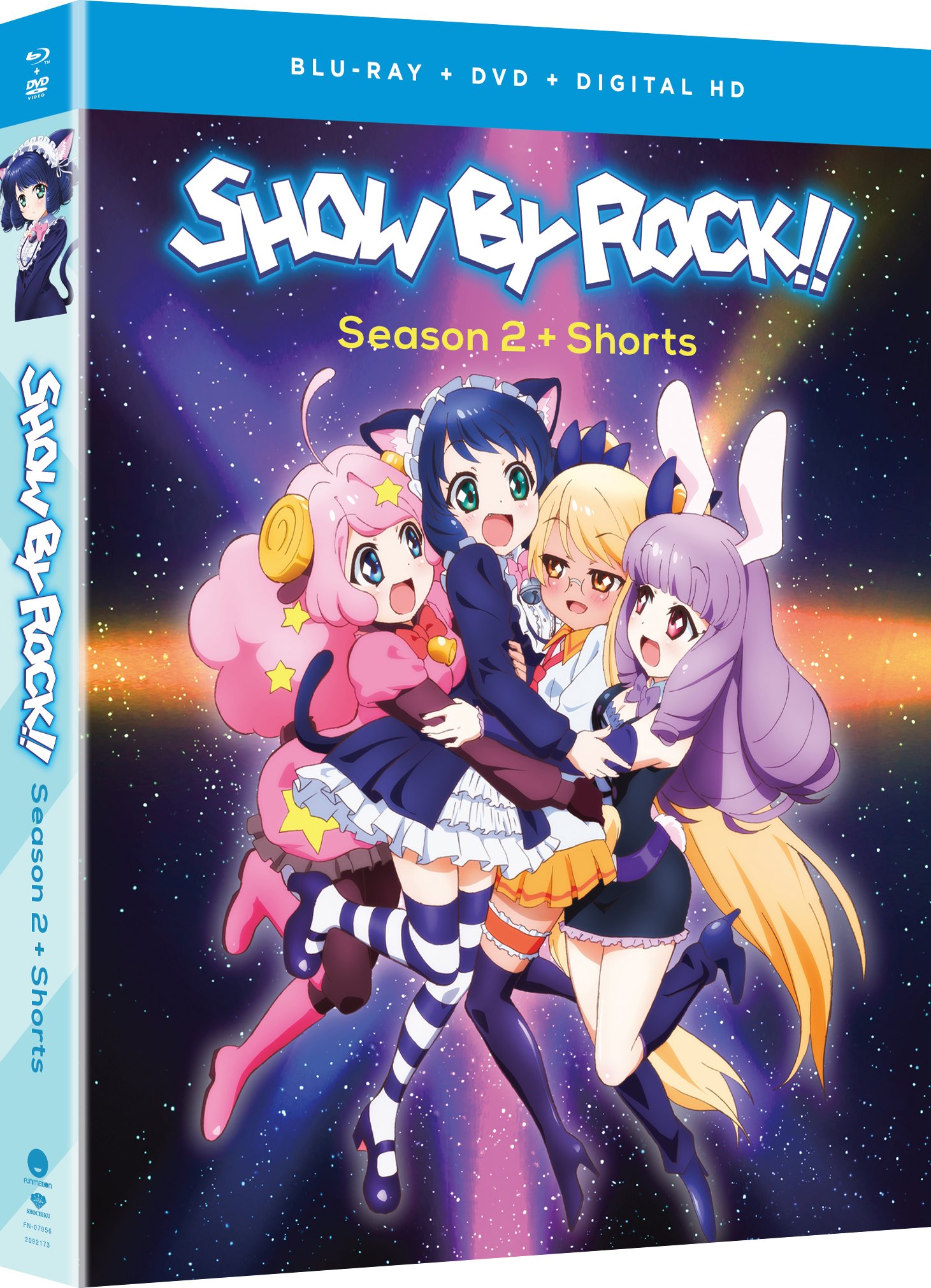 Show By Rock!! Season 2 + Bonus Shorts - Complete Anime Series Blu-ray - Perfect for Anime Collectors & Music Lovers - Great Gift for Otaku Fans