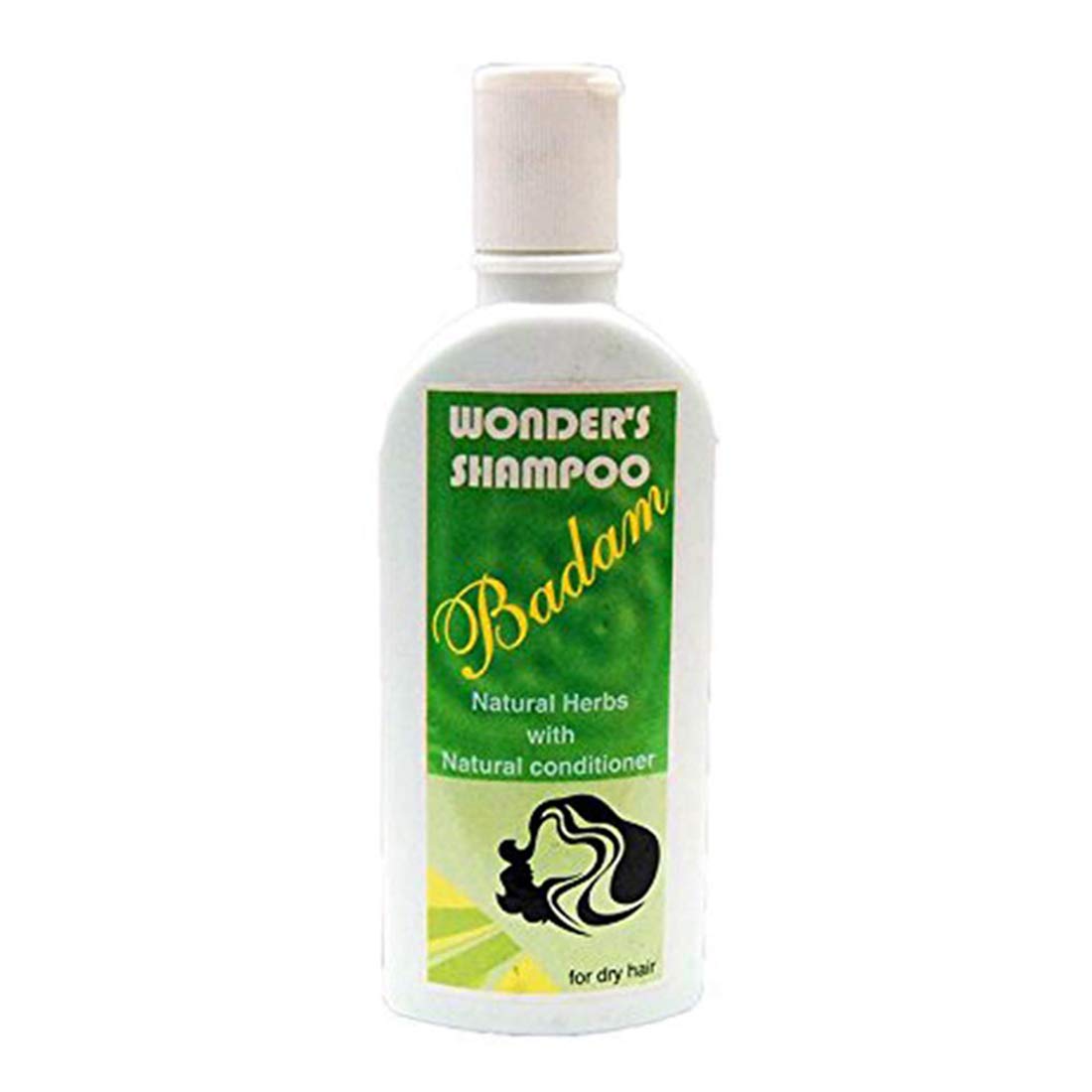 Wonder Herbs Natural Shampoo for Hair Growth & Scalp Care - 200ml (Pack of 3) - Sulfate-Free & Vegan Formula for Daily Hair Wash & Deep Nourishment