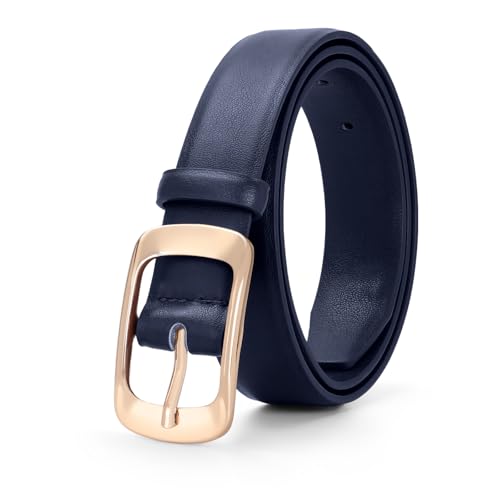 Navy With Gold Buckle