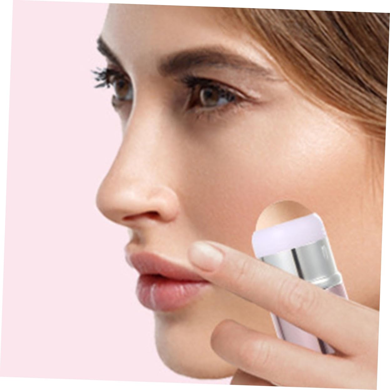 Minkissy Facial Oil Absorbing Roller - Volcanic Stone Oil Control Stick for Oily Skin, Blackhead & Shine Removal - Perfect for Travel, Gym & On-the-Go Skincare