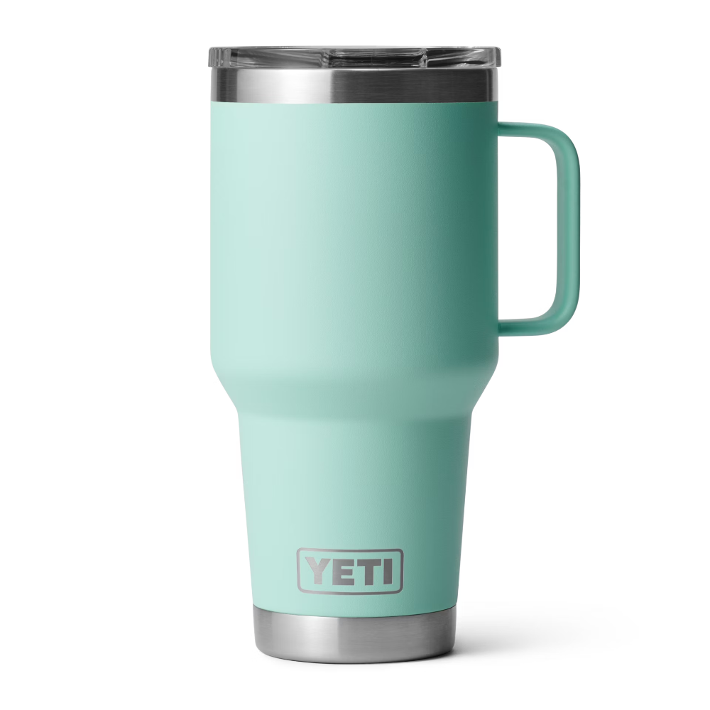 30 oz Rambler Vacuum Insulated Travel Mug with Stronghold™ Lid - Leakproof & Durable for Coffee, Tea & Cold Drinks - Perfect for Commuting, Camping & Outdoor Adventures