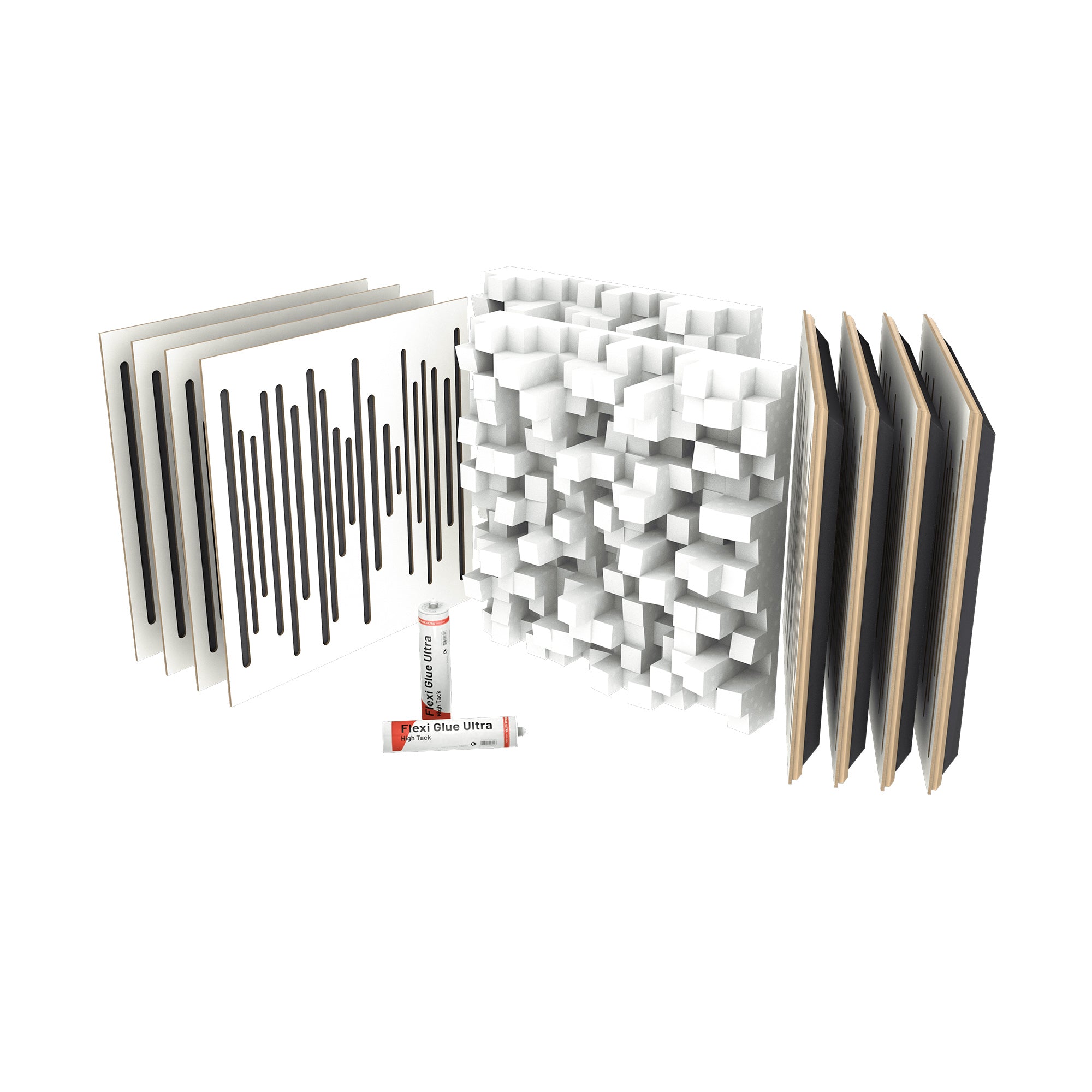 Vicoustic VicStudio Box Kit - Premium Acoustic Treatment for Home Studios & Recording Rooms | Soundproofing & Noise Reduction Solution for Musicians & Podcasters
