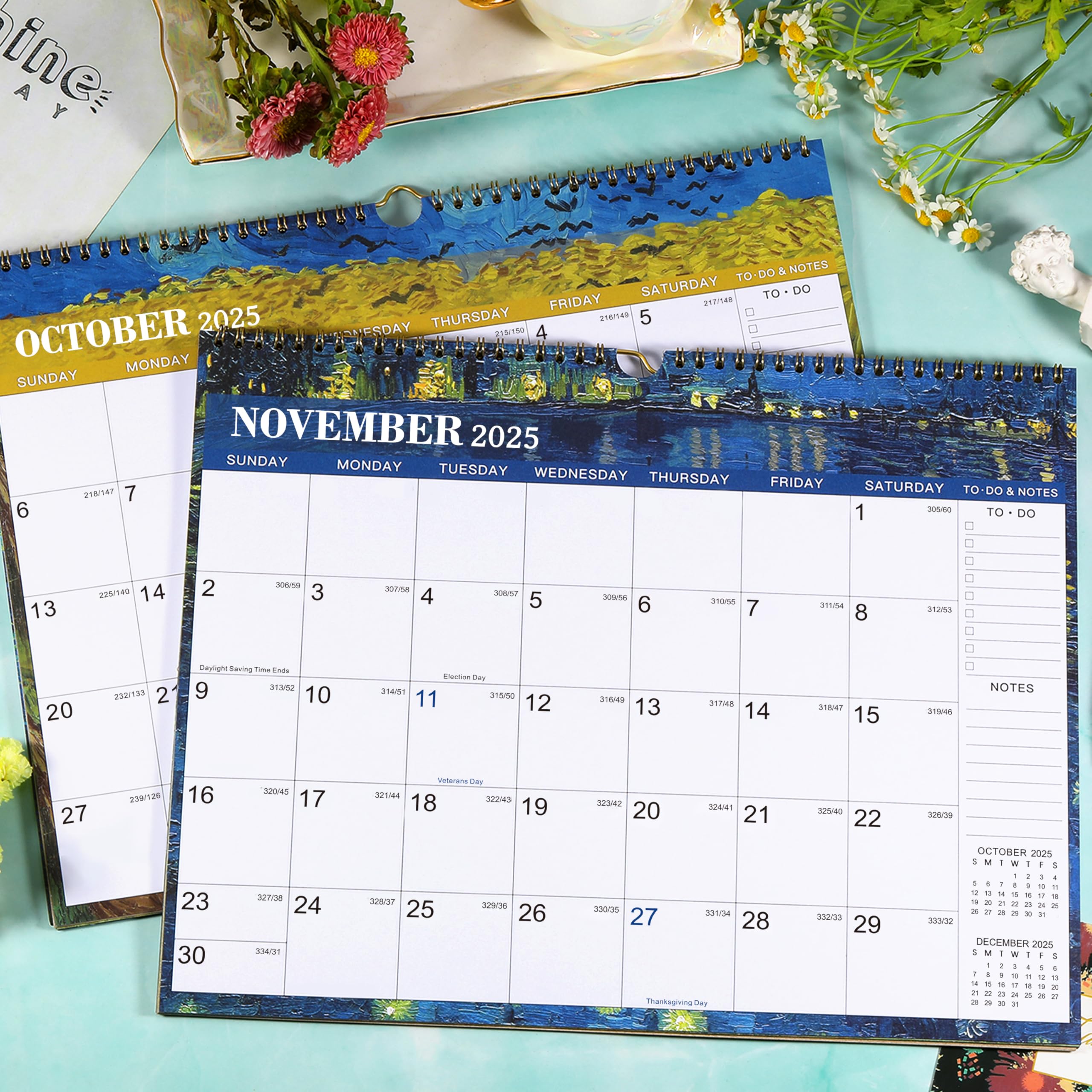 2025-2026 Wall Calendar | 18-Month Planner from July 2025 to December 2026 | 14.6