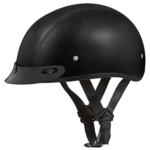 Black Leather, With Visor