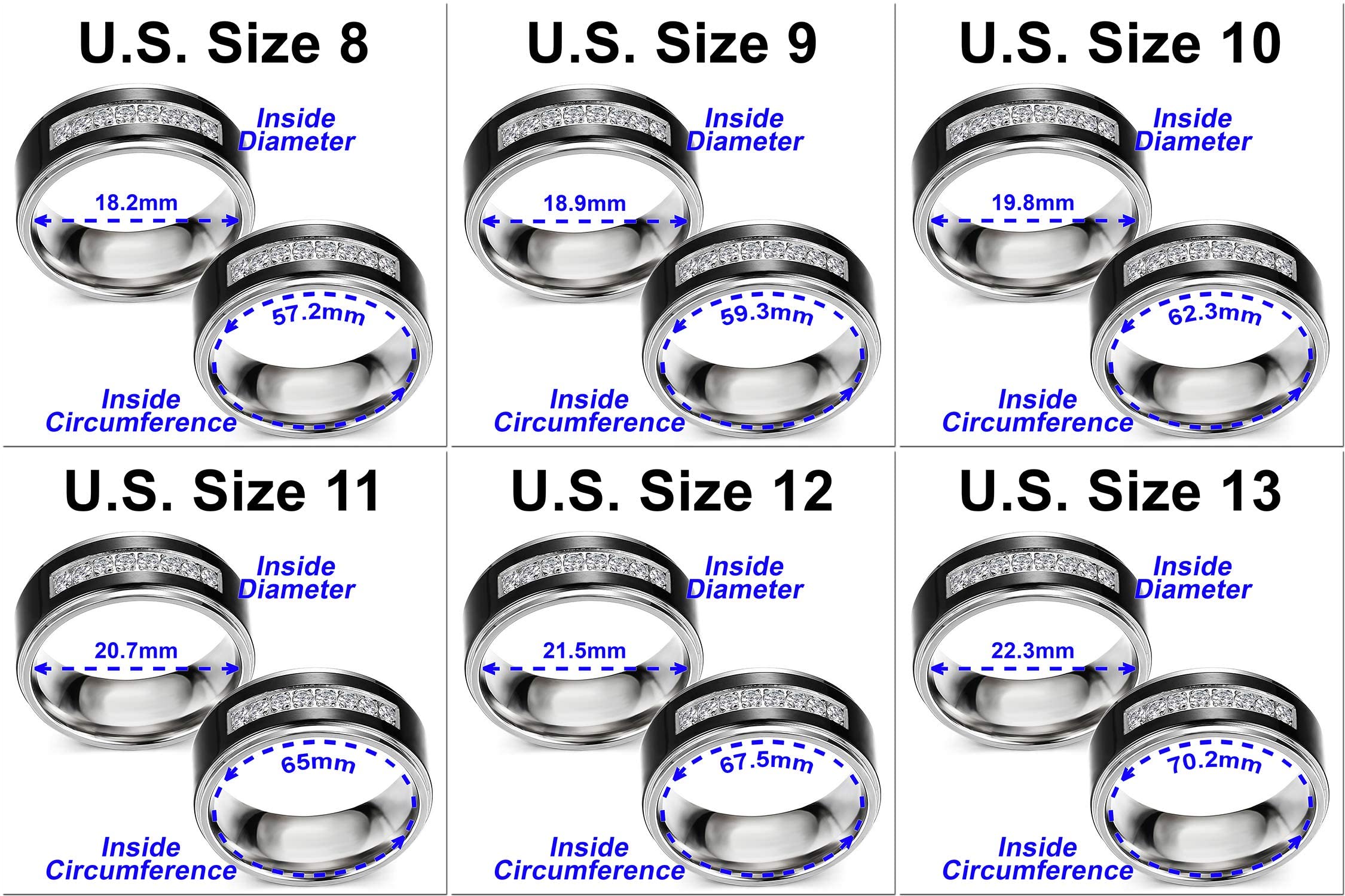 **Men's Wedding Bands & Promise Rings - Stainless Steel Comfort-Fit Engagement Ring for Him in Silver & Black - Perfect for Proposals, Anniversaries & Gifts**