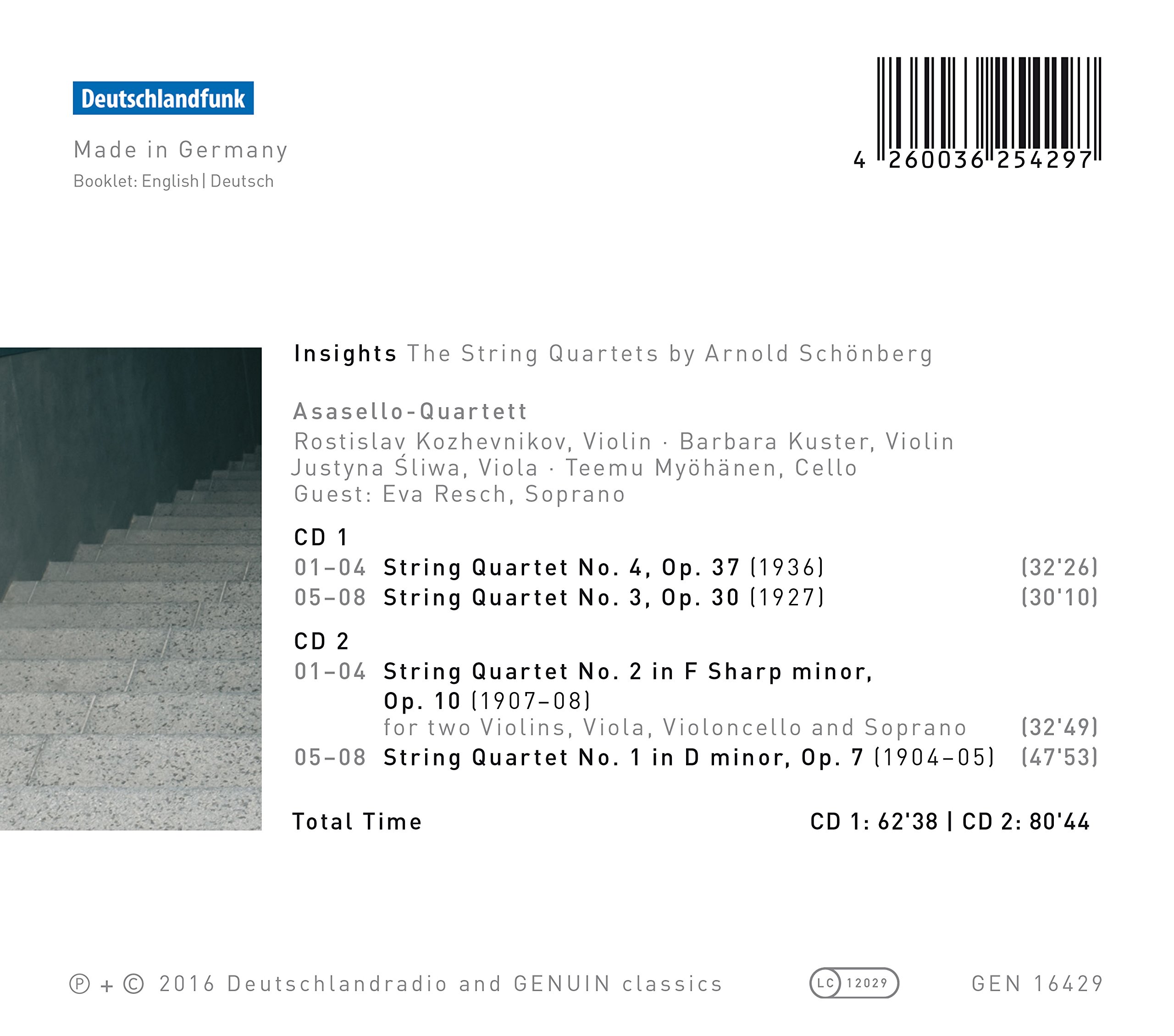 Arnold Schoenberg String Quartets - Complete Collection | Classical Music CDs & Digital Downloads for Music Lovers & Collectors | Perfect for Study, Relaxation & Concert Preparation