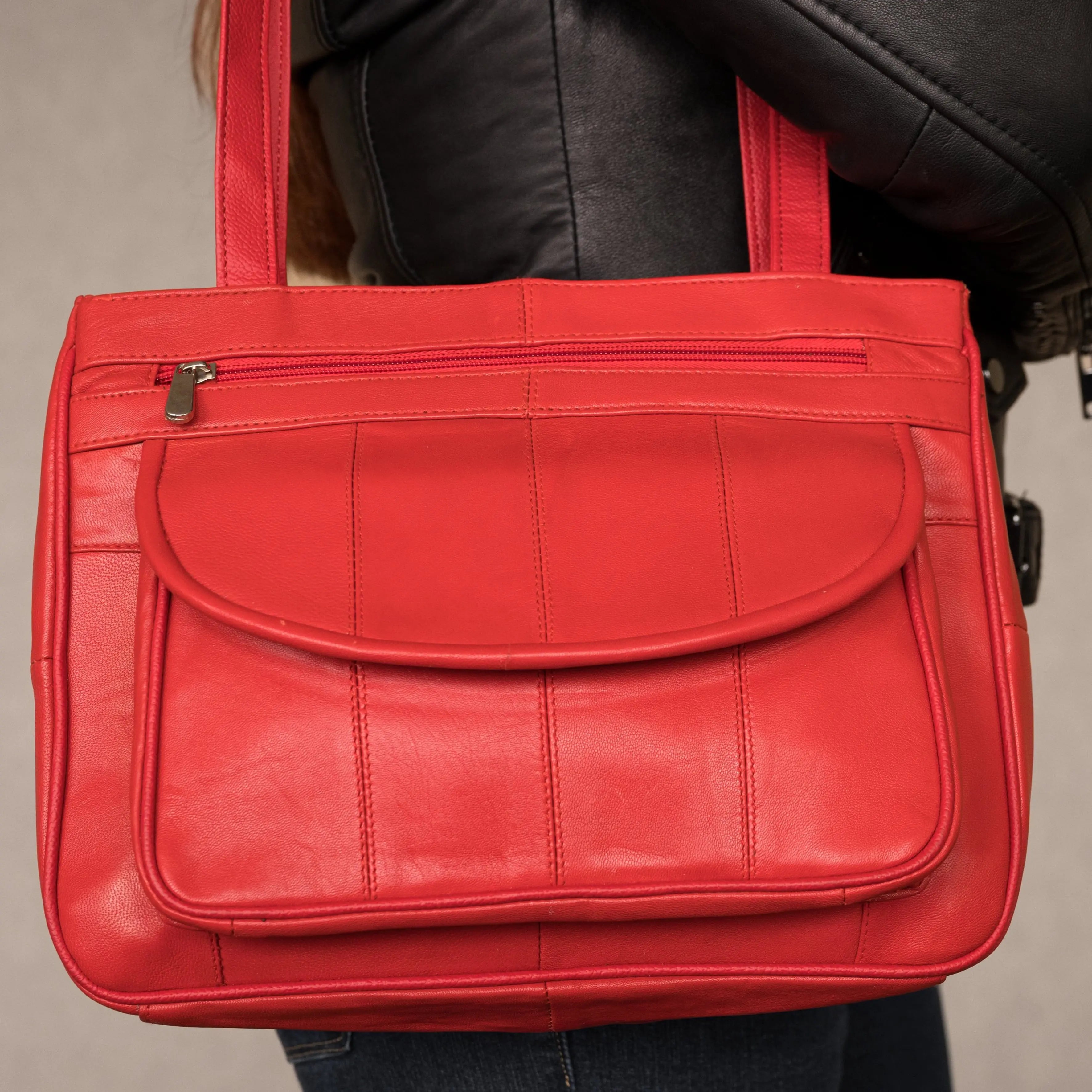 Women's Soft Leather Shoulder Bag - Stylish Crossbody Purse for Everyday Use, Work & Travel | Durable & Lightweight Handbag for Women