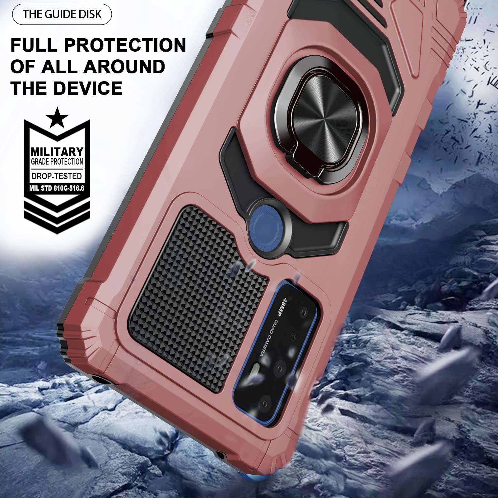 Ailiber Heavy Duty Protective Case for AT&T Radiant Max 5G 6.8