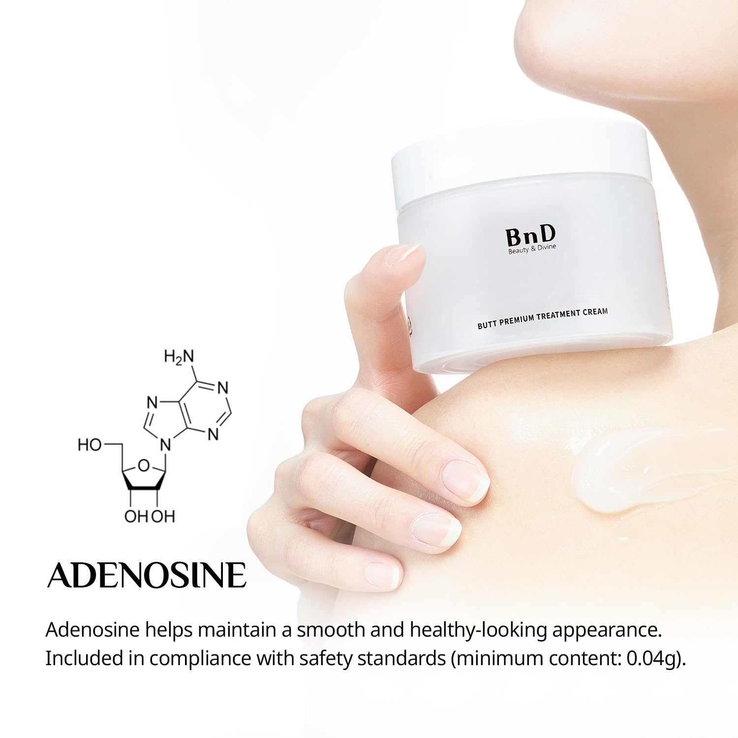 Premium Butt Treatment Cream - 3.5oz for Smooth & Glowing Skin | Perfect for Post-Workout Recovery & Daily Moisturizing