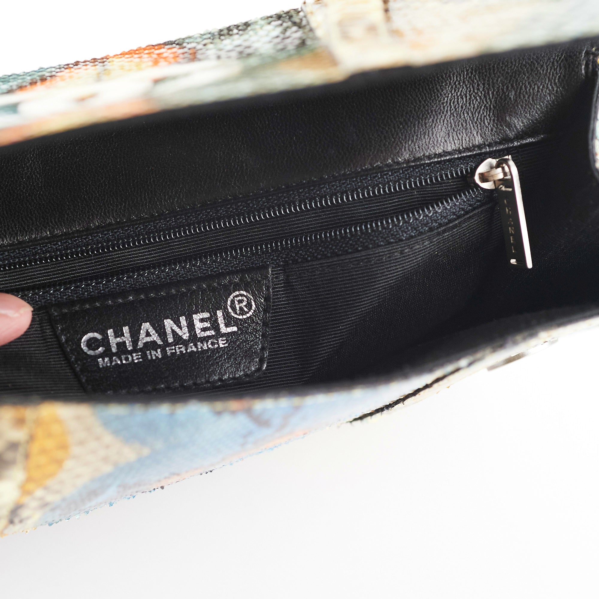 Chanel Multicolor Python Leather Handbag - Luxury Designer Crossbody Bag for Women, Perfect for Parties, Dates & Special Occasions