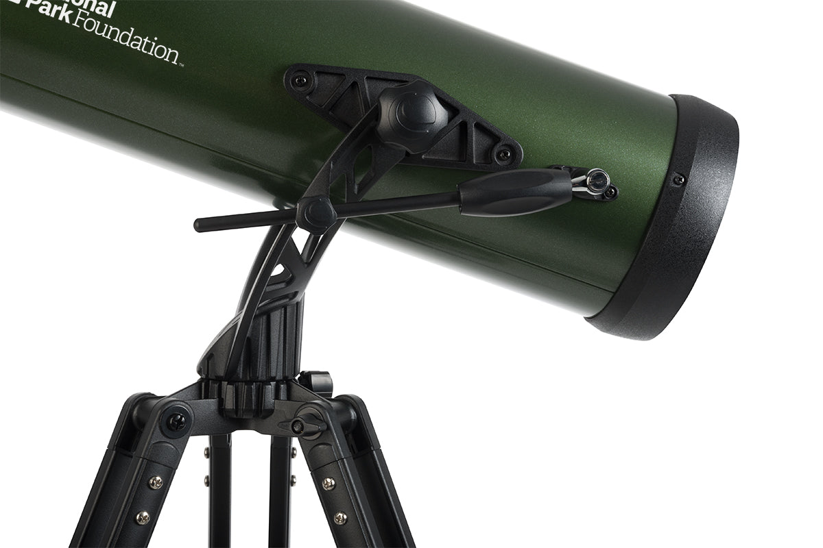 National Park Foundation Explorascope 114AZ Telescope - Portable Refractor Telescope for Beginners & Kids - Stargazing, Bird Watching & Outdoor Adventures