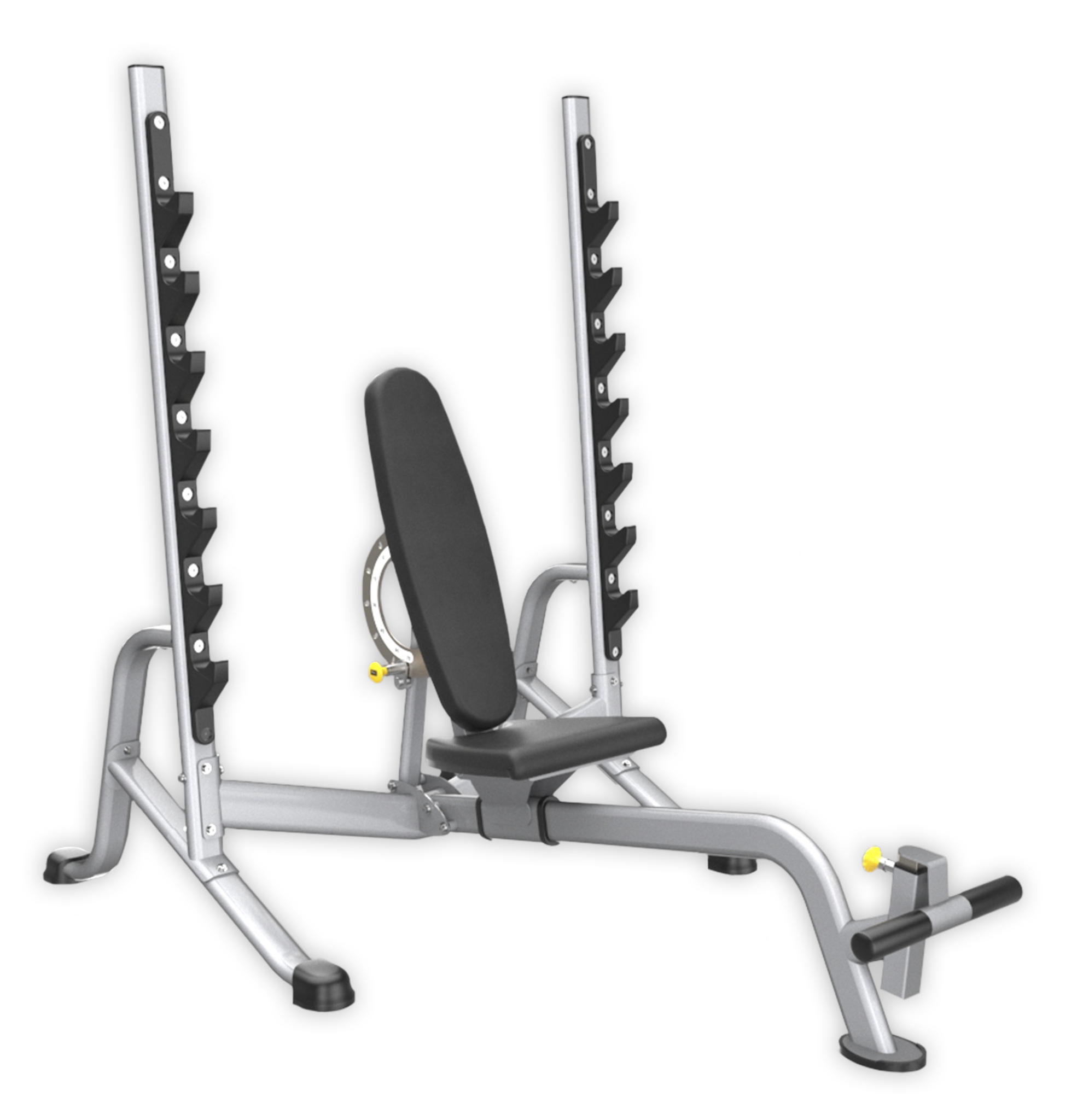 Hoist HF 5170 7-Position Adjustable FID Olympic Weight Bench for Home Gym - Perfect for Strength Training, Weightlifting & Full-Body Workouts