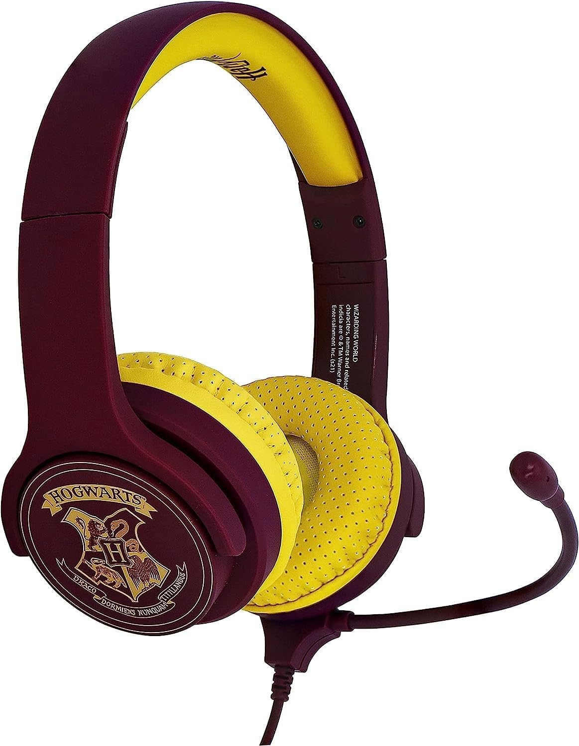 OTL Harry Potter Study Headphones - Universal Compatibility, Brown - Perfect for Studying, Reading & Relaxing with Your Favorite Wizarding World Soundtrack