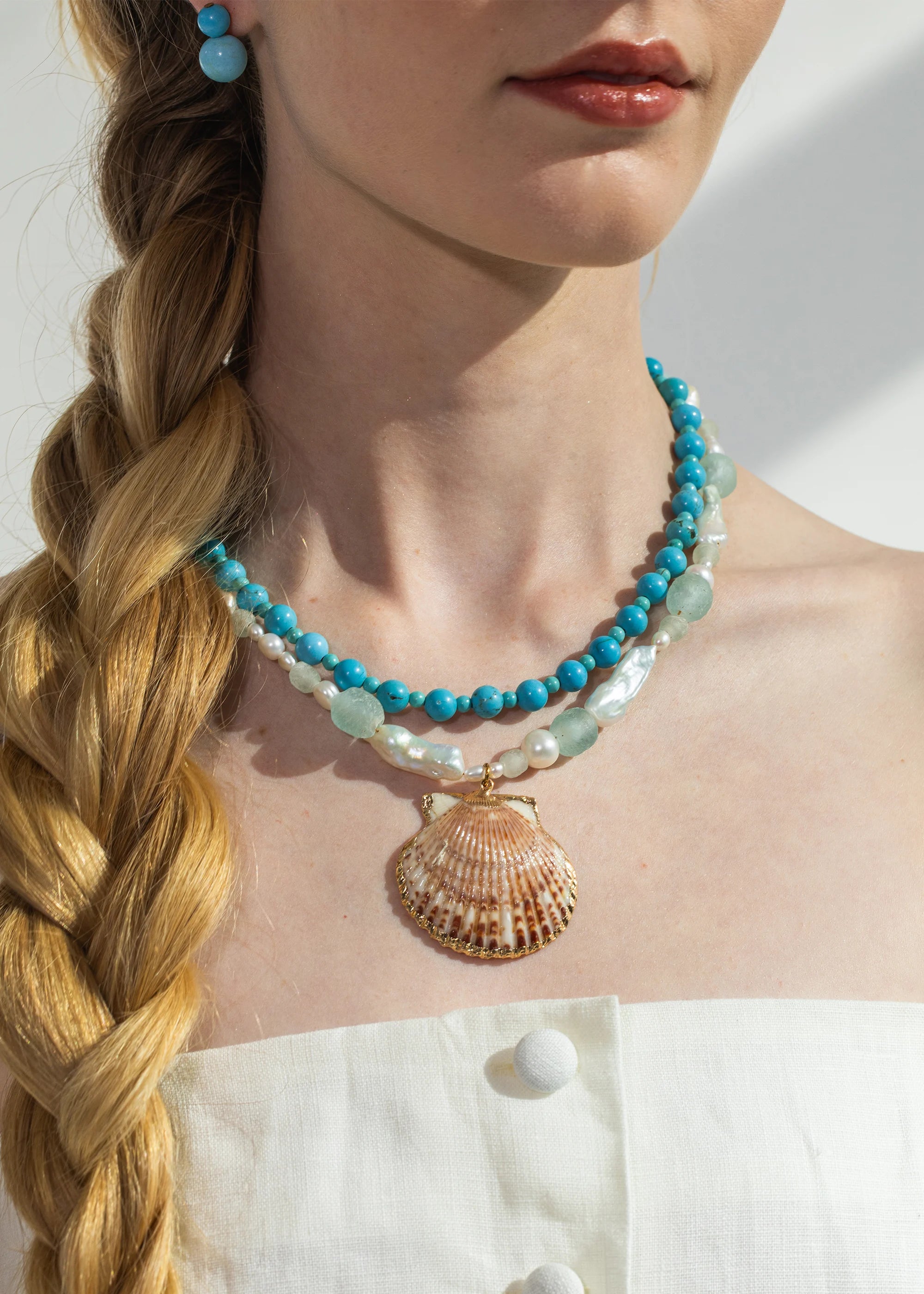 Catalina Necklace for Women - Elegant Multi-Layer Pendant Jewelry for Daily Wear, Date Night & Special Occasions