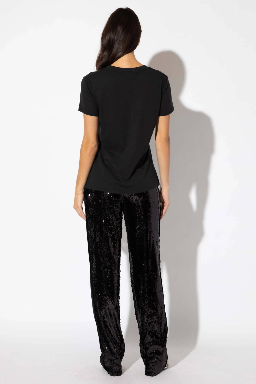 All That Glitters Classic Black T-Shirt - Trendy Graphic Tee for Women | Perfect for Casual Wear, Parties & Everyday Fashion
