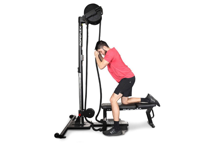 Ropeflex RX2500 Upright Rope Trainer - Premium Home Gym Equipment for Full-Body Workout | Perfect for Cardio, Strength Training & Fitness Enthusiasts | Summer Sale with Extra 6% Off