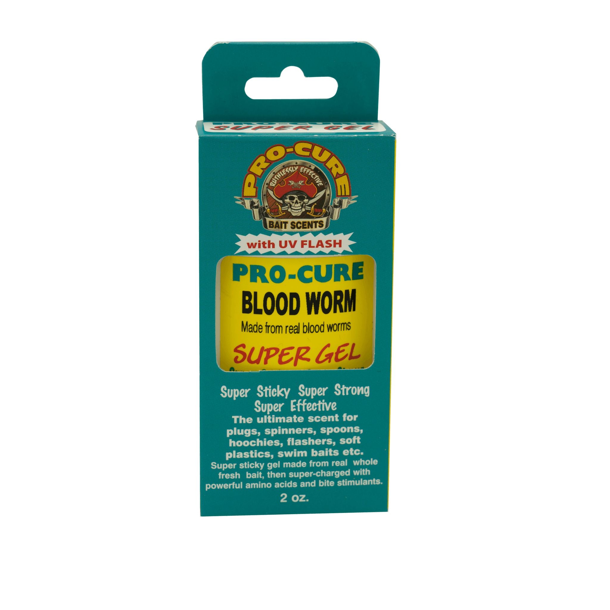 Pro Cure Super Gel Fish Attractant - 2oz Bottle | Scented Fishing Bait for Bass, Trout & Salmon | Ideal for Freshwater & Saltwater Fishing Trips
