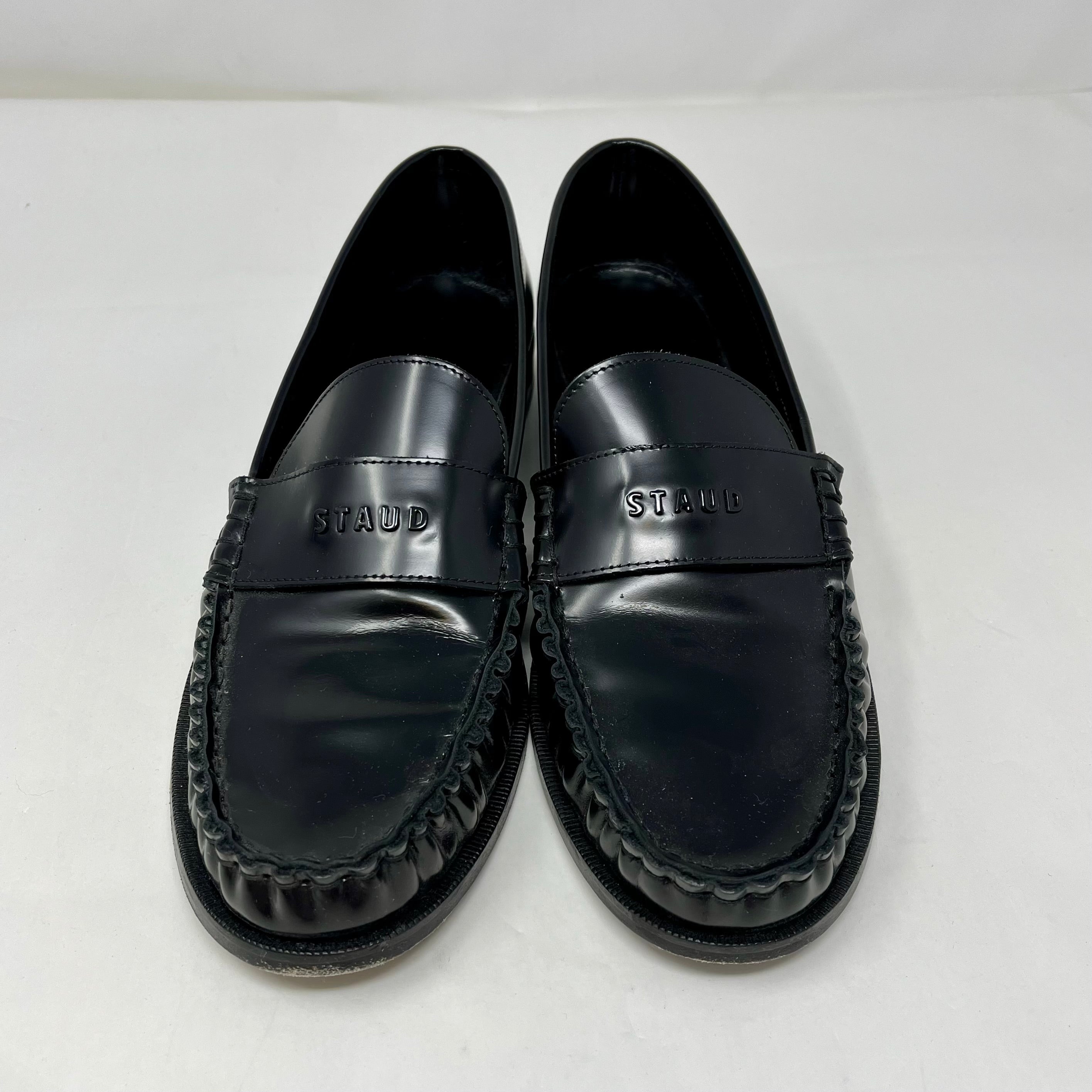 Stylish & Comfortable Staud Loafers for Women - Classic Leather Slip-On Shoes for Work, Office & Casual Wear - Perfect for Business, Travel & Everyday Outfits