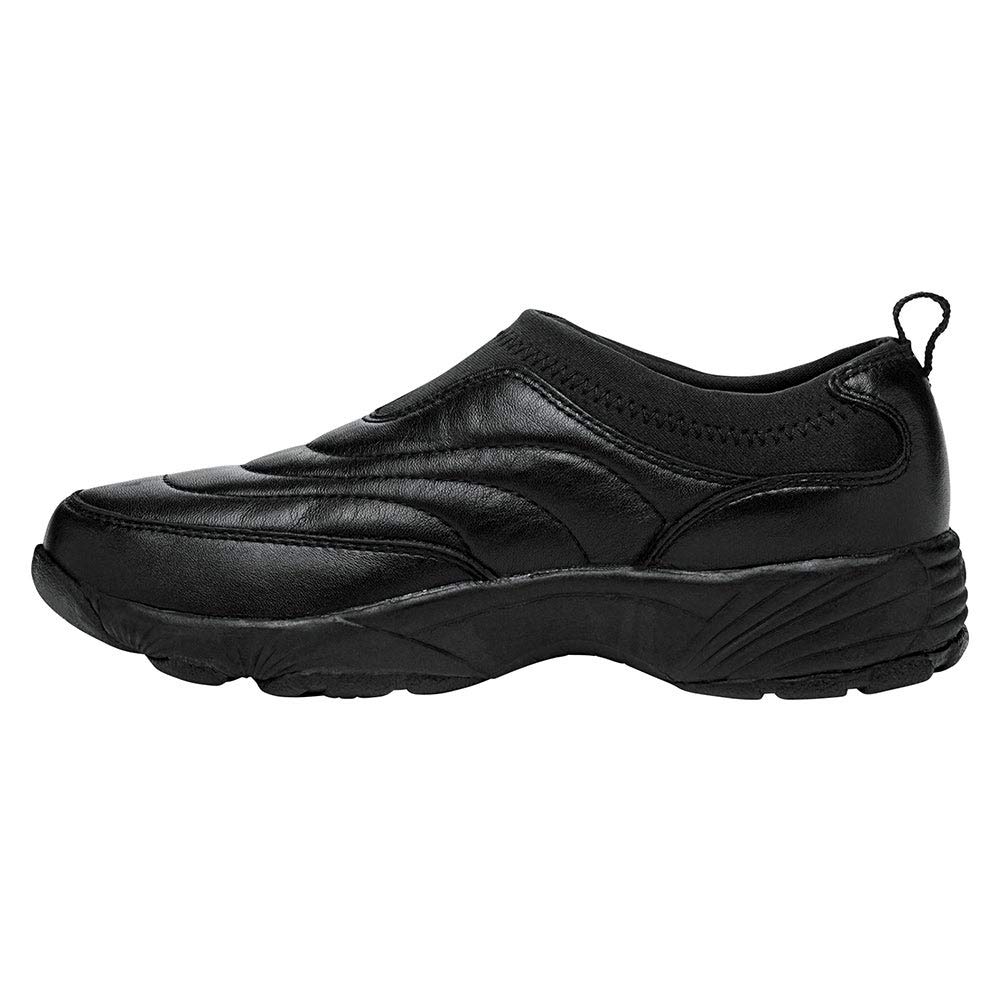 Propet Women's Wash N Wear II Slip-On Sneakers - Comfortable Casual Shoes for Walking & Everyday Wear (Brown) | Perfect for Work, Travel & Errands