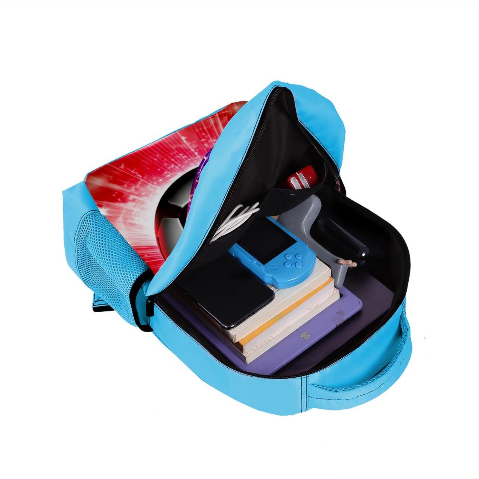 Best Travel Backpack for Men & Women - Durable American Flag Football Backpack - Perfect for Hiking, Gym, School & Outdoor Adventures