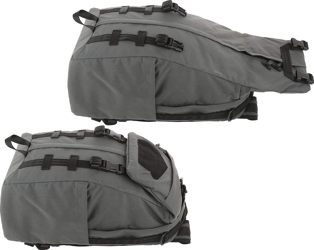 MAXPEDITION TT26 Tactical Backpack - Durable Large Military Rucksack for Outdoor Hiking, Camping & Travel - Black Heavy Duty Daypack for Men & Women