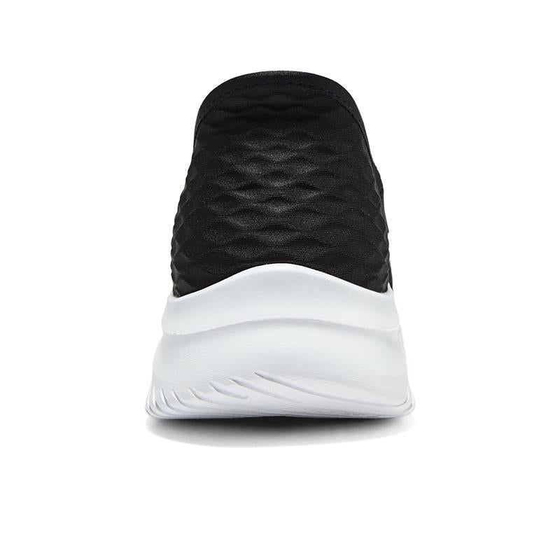 SLIP INS: ULTRA FLEX 3.0 Comfortable Slip-On Shoes for Men & Women - Lightweight, Flexible & Breathable for Walking, Running & Casual Wear (Black/White)