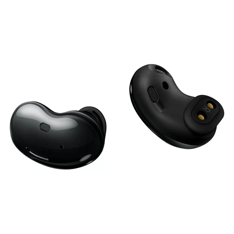Refurbished Samsung Galaxy Buds Live Wireless Earbuds (Grade A) - Black | Noise Cancelling Bluetooth Headphones for Workouts, Commuting & Office Use