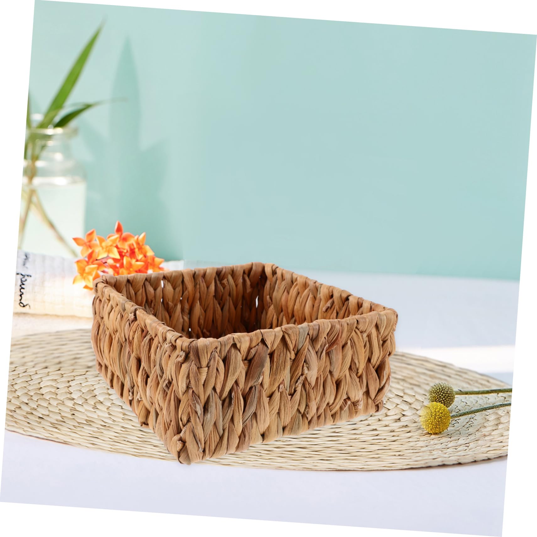 Stylish Woven Storage Baskets - Multi-Functional Home Organization & Decorative Storage Solutions for Living Room, Bedroom, and Bathroom